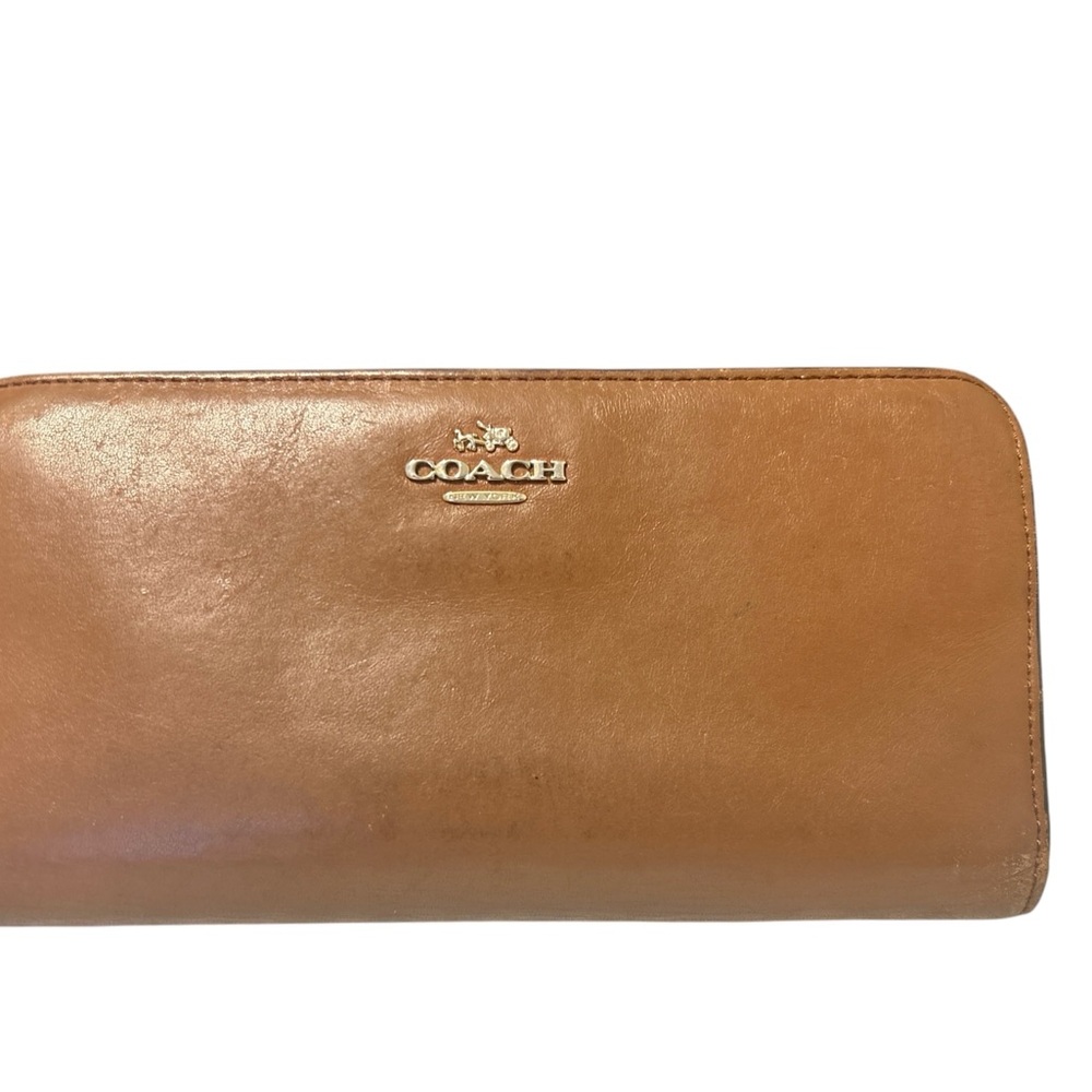 Coach Women's Smooth Leather Skinny Wallet - Picture 3 of 8